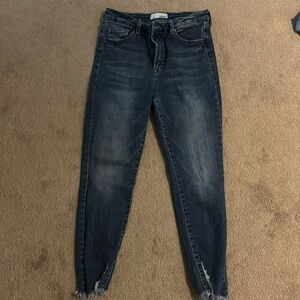 Vervet high rise skinny ankle jeans